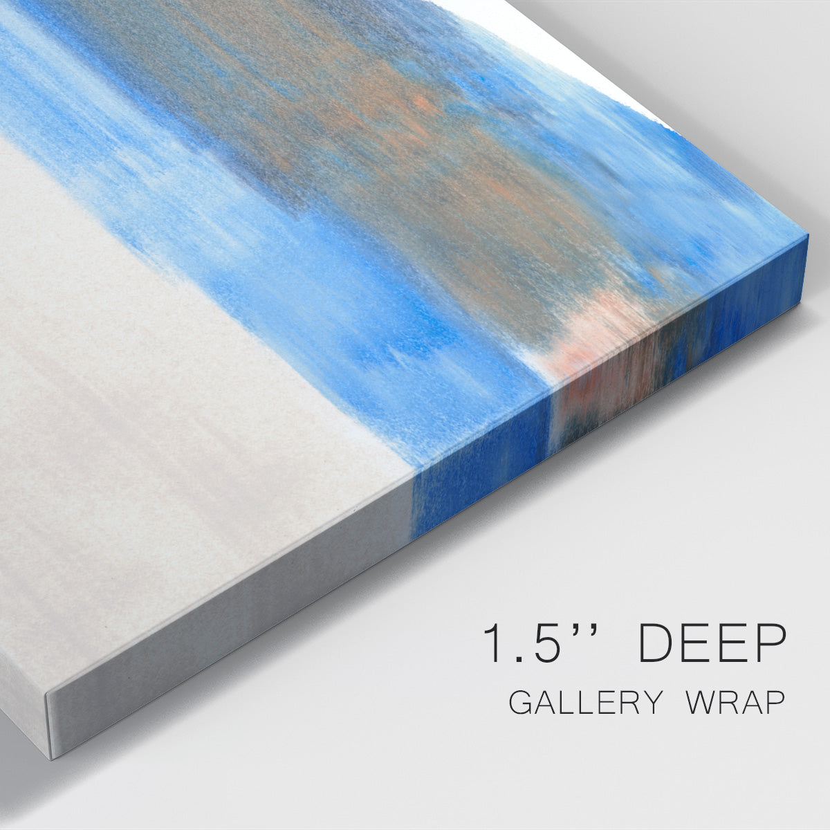 Seismic Slide I Premium Gallery Wrapped Canvas - Ready to Hang