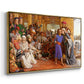 The Finding of the Saviour in the Temple, 1854-1860 - Floater Framed Canvas Print
