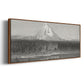 Mount Hood from the Columbia - Floater Framed Canvas Print