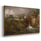 Parham Mill, Gillingham, 1826 - Floater Framed Canvas Print