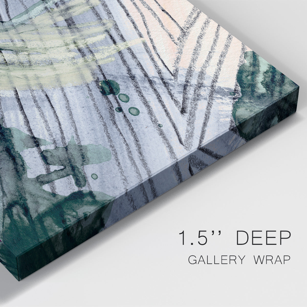 Angled Spaces III Premium Gallery Wrapped Canvas - Ready to Hang