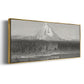 Mount Hood from the Columbia - Floater Framed Canvas Print