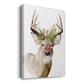 Holiday Deer II - Gallery Wrapped Canvas