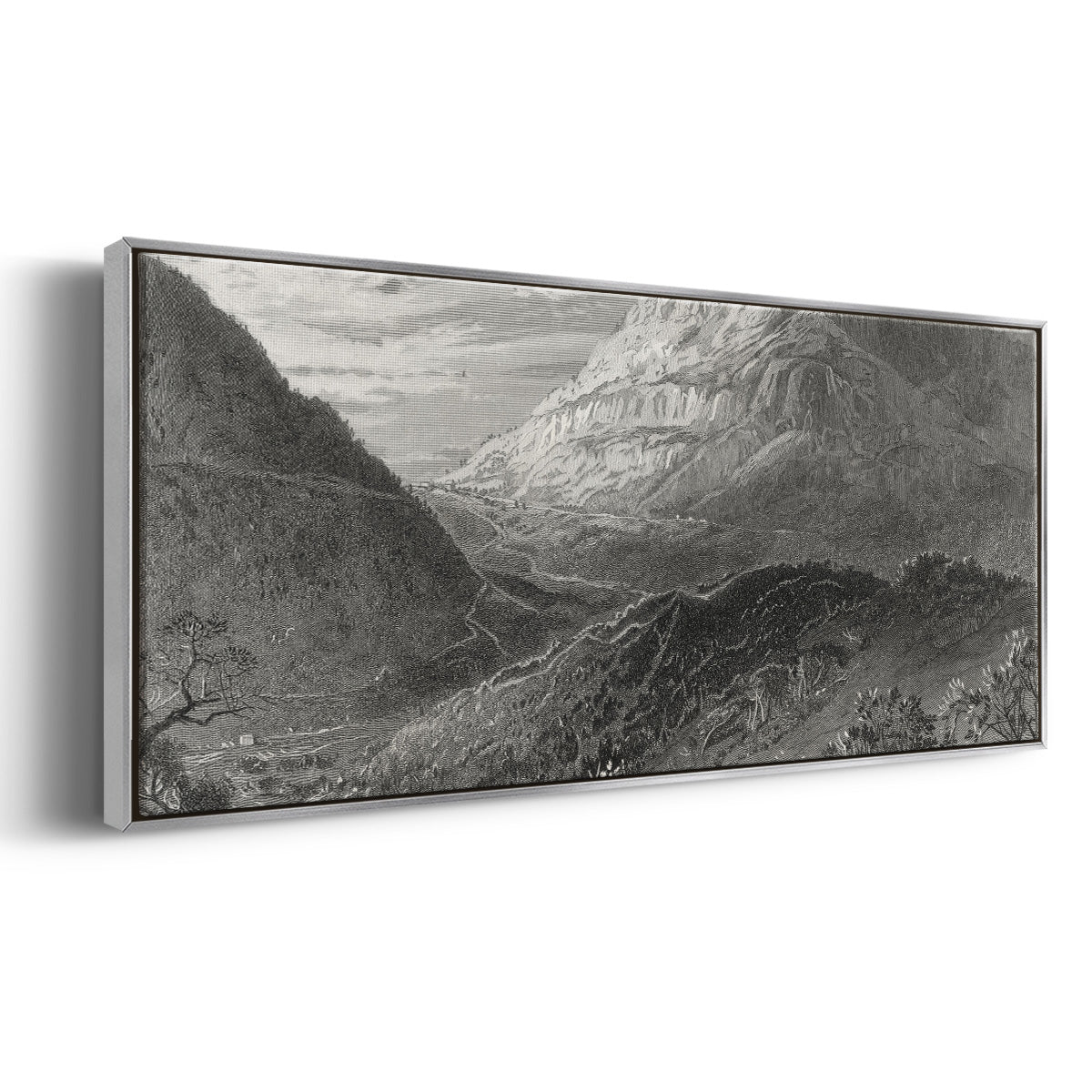 Cumberland Gap - Floater Framed Canvas Print