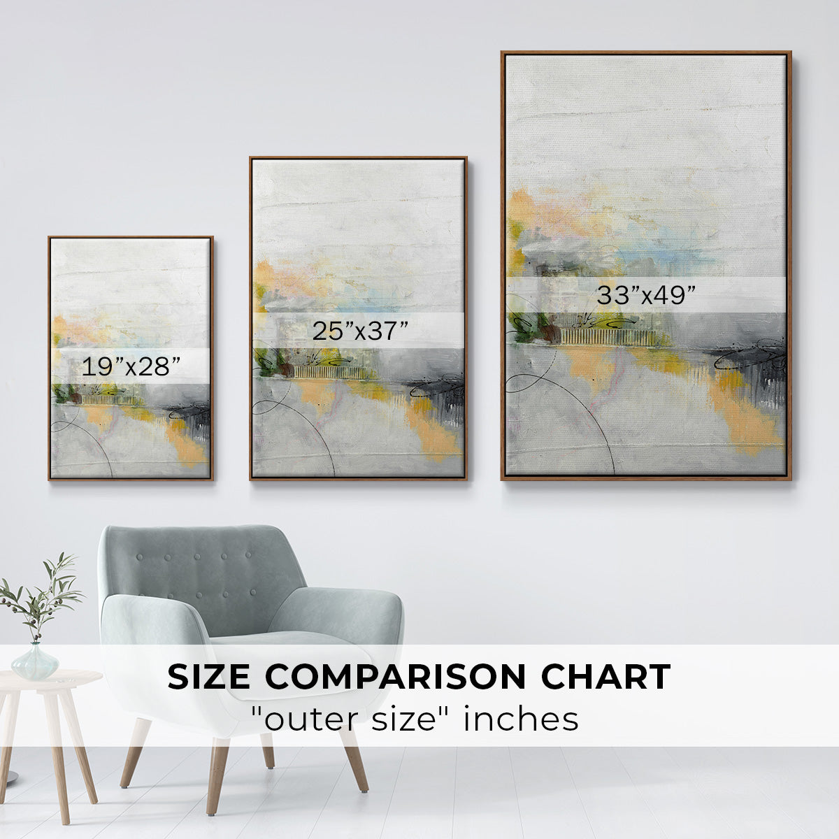 A Place Of My Own - Floater Framed Canvas Print