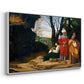 The Three Philosophers, c. 1508-1509 - Floater Framed Canvas Print