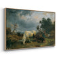 A Mold on the Heath, c. 1830 - Floater Framed Canvas Print