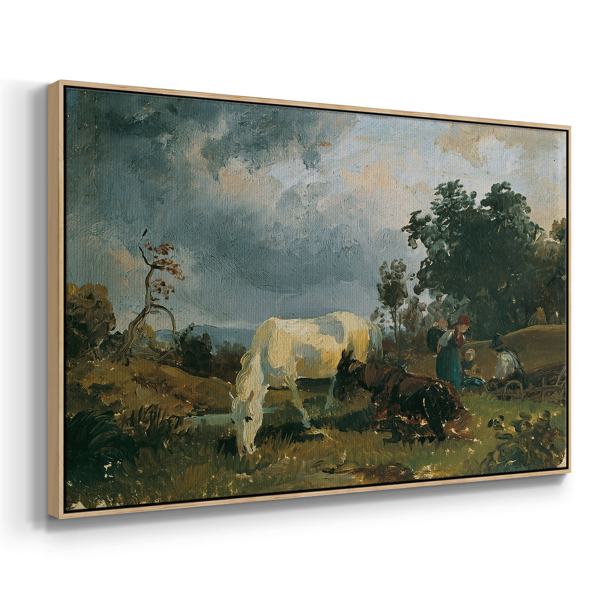 A Mold on the Heath, c. 1830 - Floater Framed Canvas Print
