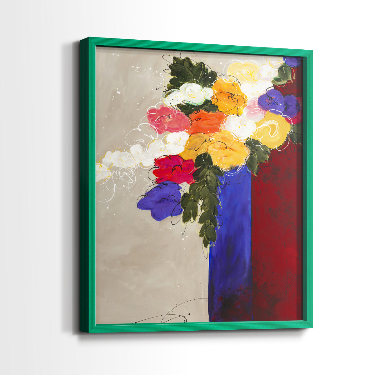 For Me - Restickable Framed Art Print