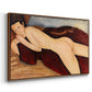 Reclining Nude from the Back (Nu couché de dos), c. 1917 - Floater Framed Canvas Print