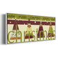 Happy Merry Joyous - Floater Framed Canvas Print