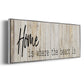 Home - Floater Framed Canvas Print
