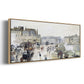 The Pont Neuf, 1872 - Floater Framed Canvas Print