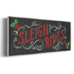 Sleigh Rides - Floater Framed Canvas Print