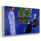 The Conversation, c. 1908-1912 - Floater Framed Canvas Print