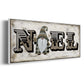 Winter Wonderland Friend Noel - Floater Framed Canvas Print