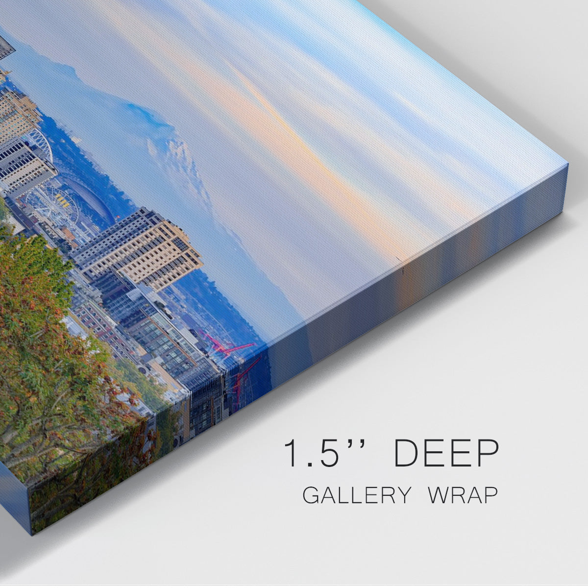 Space Needle and Seattle Downtown - Canvas Art Print