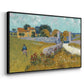 Farmhouse in Provence, 1888 - Floater Framed Canvas Print