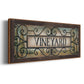 Vineyard - Floater Framed Canvas Print