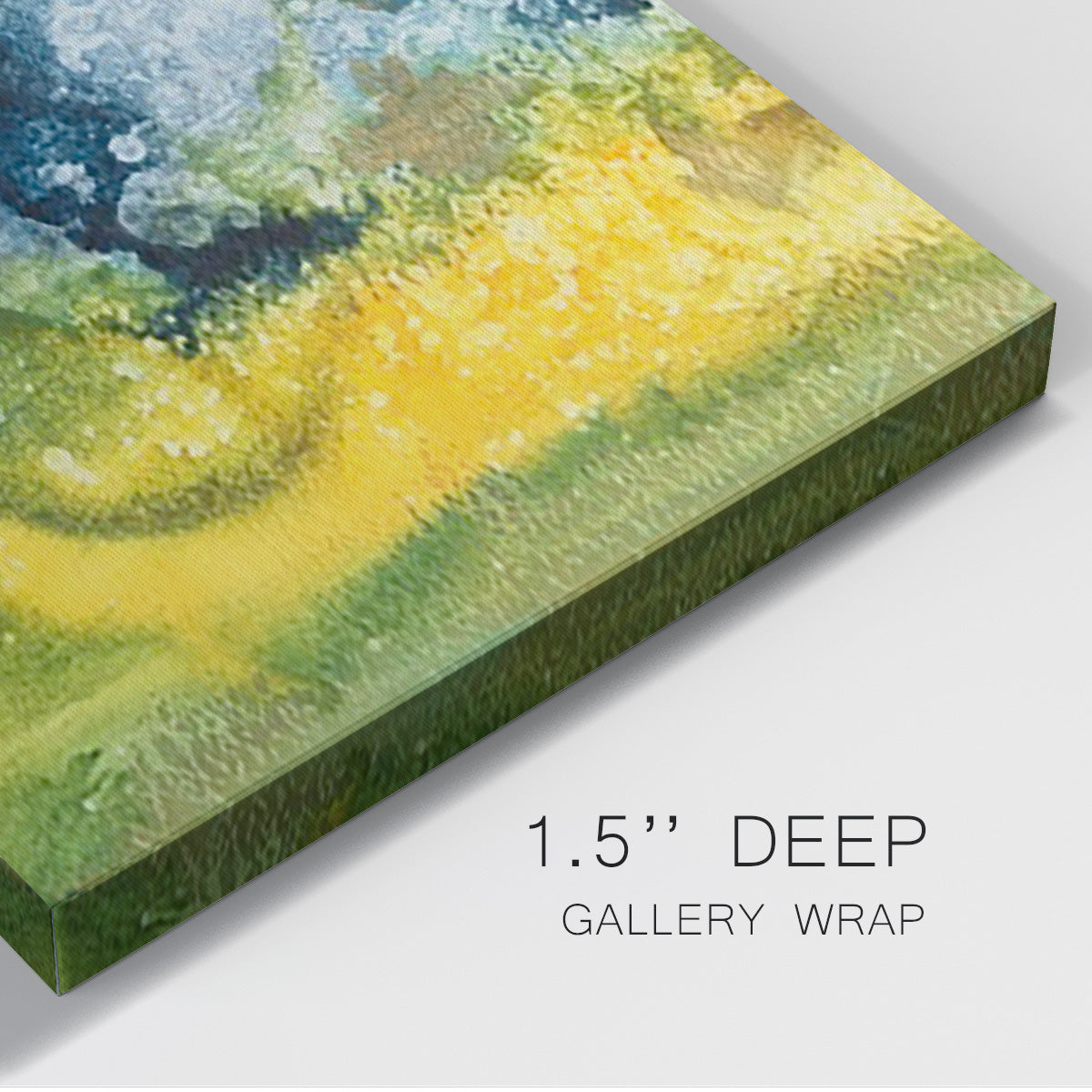 Aquatic Energy III Premium Gallery Wrapped Canvas - Ready to Hang