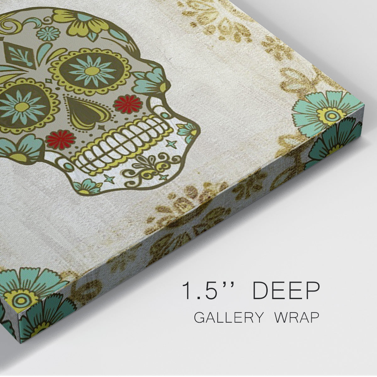 Day of the Dead I -Premium Gallery Wrapped Canvas - Ready to Hang