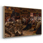 Ball of the Burning Men, 1889 - Floater Framed Canvas Print