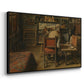 The Retoucher (The Restorer), 1876 - Floater Framed Canvas Print