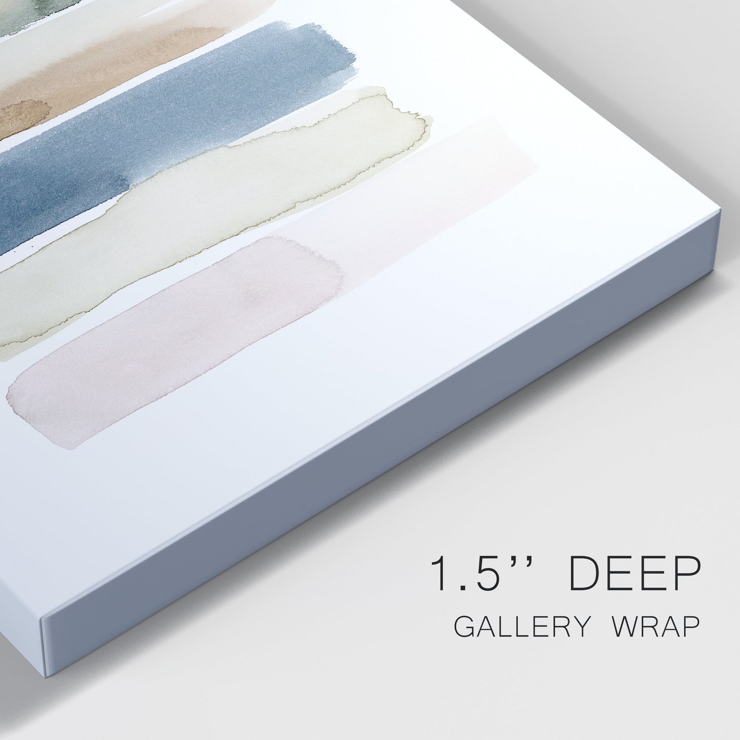 Faint Swatches II Premium Gallery Wrapped Canvas - Ready to Hang