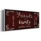 Friends and Family - Floater Framed Canvas Print
