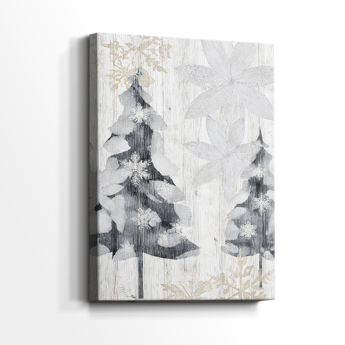 Frostlit Hearth Blessing - Canvas Art Print