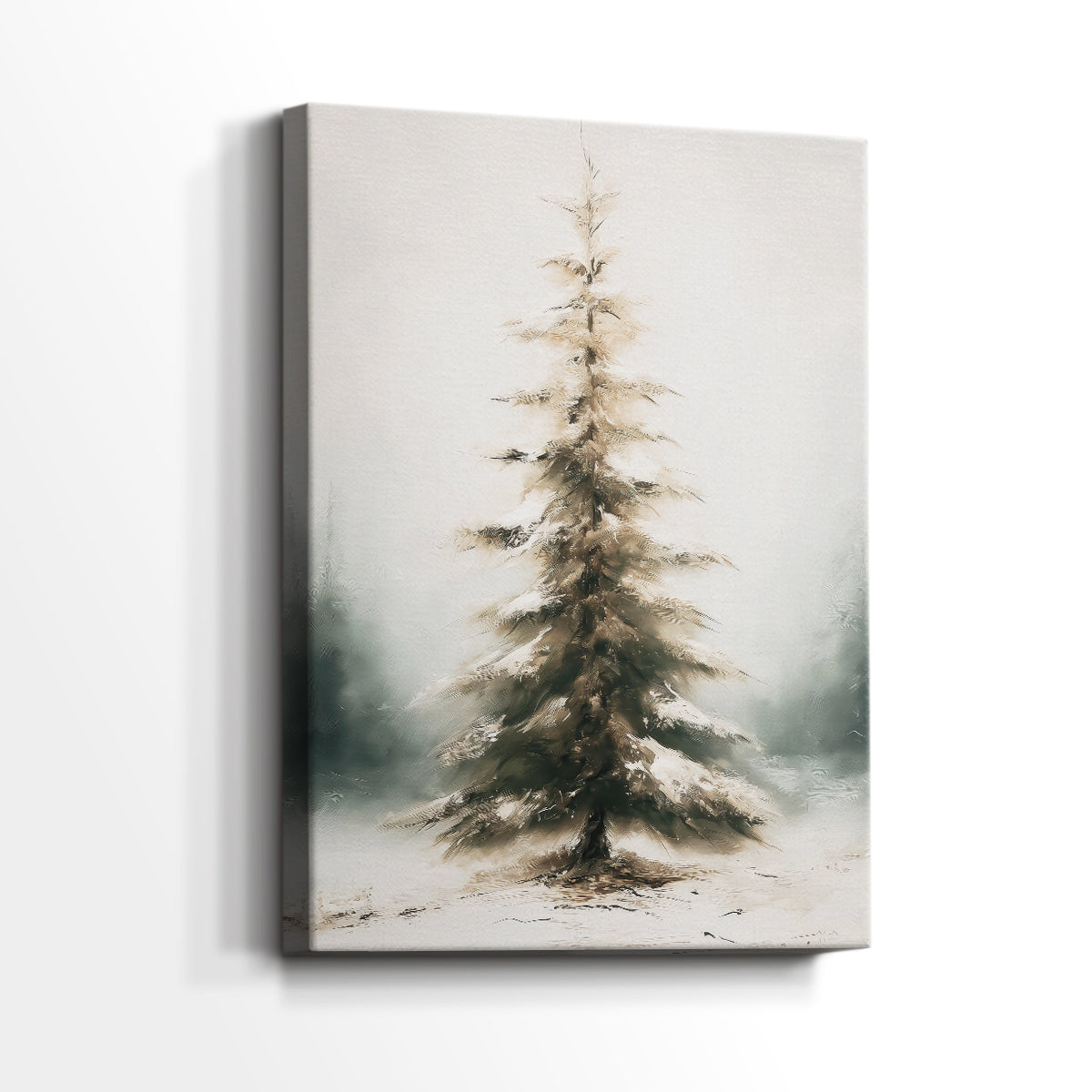 Pines of Silver Serenade - Canvas Art Print