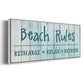 Recharge - Floater Framed Canvas Print