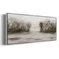 Near Graham Mountain - Floater Framed Canvas Print