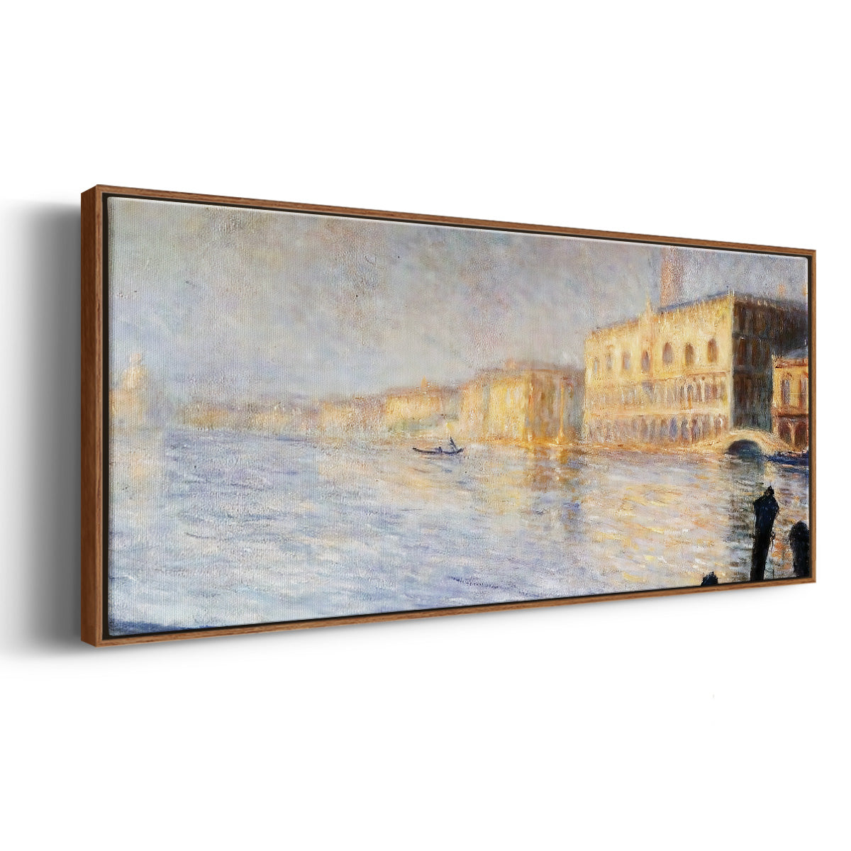 The Doges' Palace, 1908 - Floater Framed Canvas Print