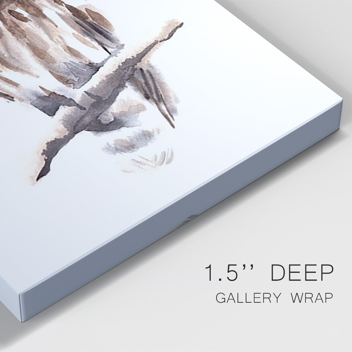 Barred Owl Impressions I Premium Gallery Wrapped Canvas - Ready to Hang