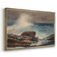 Incoming Tide, Scarboro, Maine, 1883 - Floater Framed Canvas Print