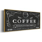 Coffee Everyday - Floater Framed Canvas Print