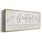 Grateful for Everything - Floater Framed Canvas Print