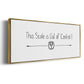 This Scale - Floater Framed Canvas Print