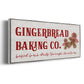Gingerbread Baking Co - Floater Framed Canvas Print