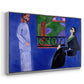 The Conversation, c. 1908-1912 - Floater Framed Canvas Print