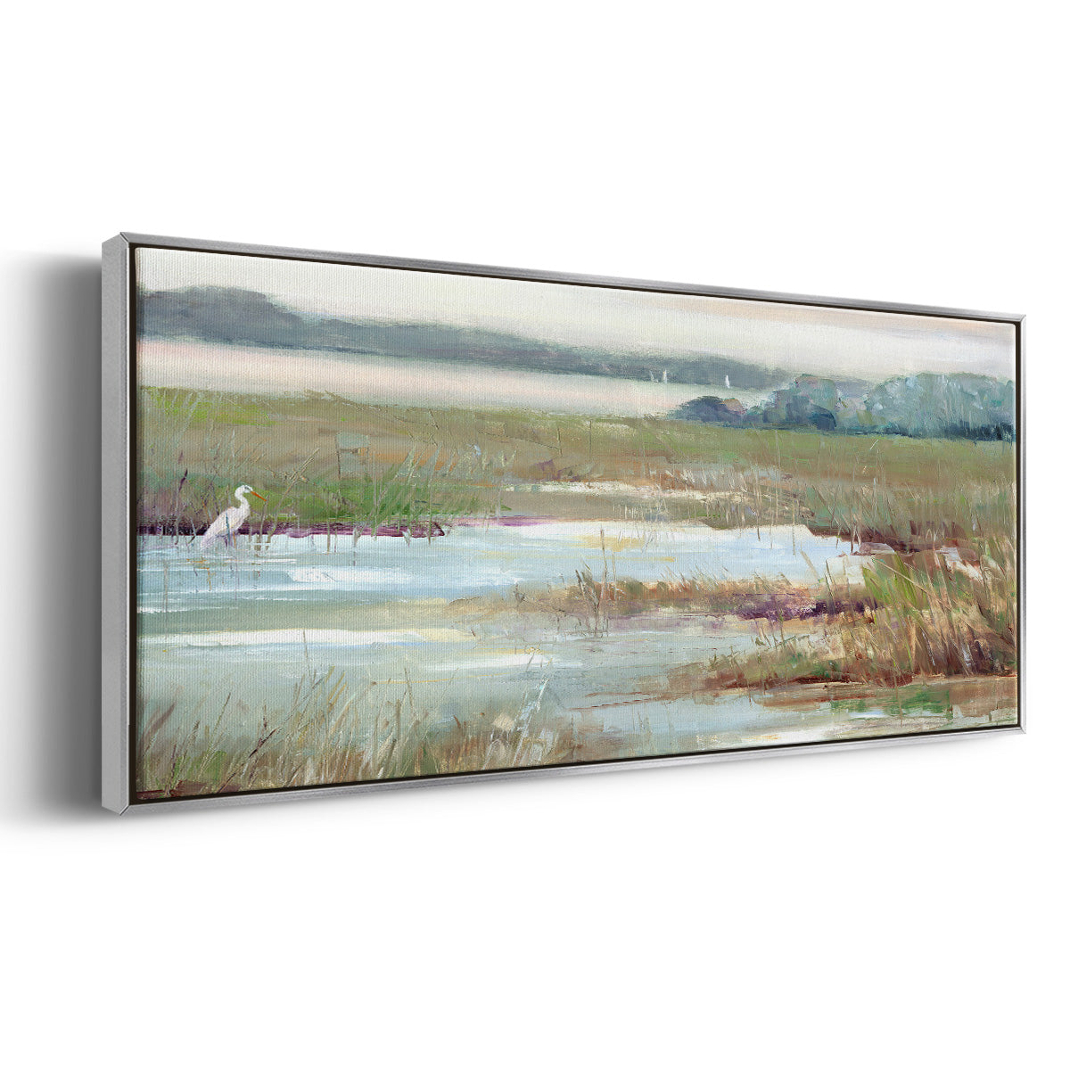 Early Morning Magic - Floater Framed Canvas Print