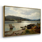 By the Water, 1876 - Floater Framed Canvas Print