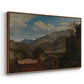 Bonneville, Savoy, 1803 - Floater Framed Canvas Print
