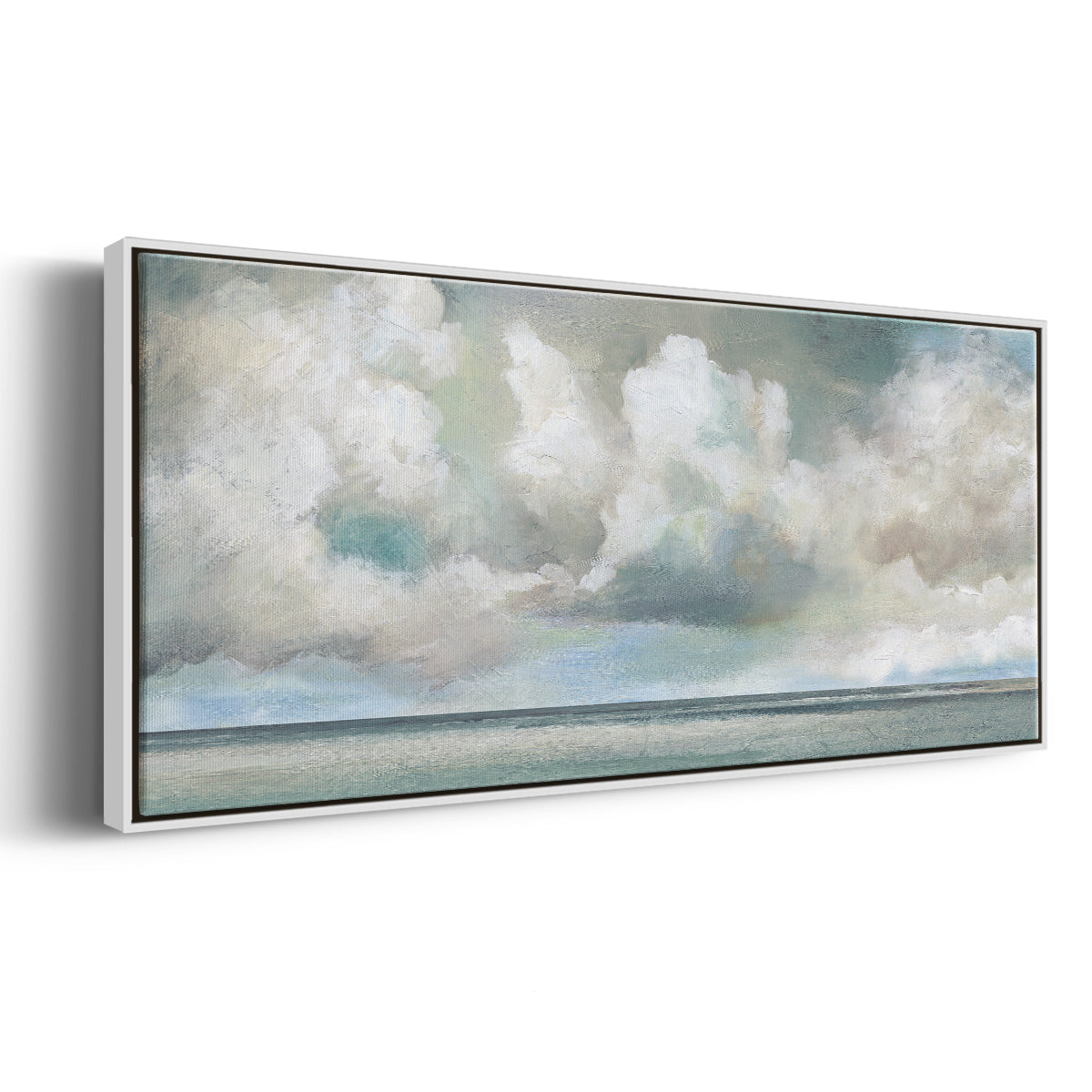 Cloudscape Vista I - Floater Framed Canvas Print