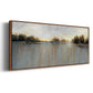 Rain at Dawn - Floater Framed Canvas Print
