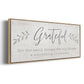 Grateful for Everything - Floater Framed Canvas Print