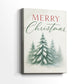 Night of Frostlit Pines - Canvas Art Print