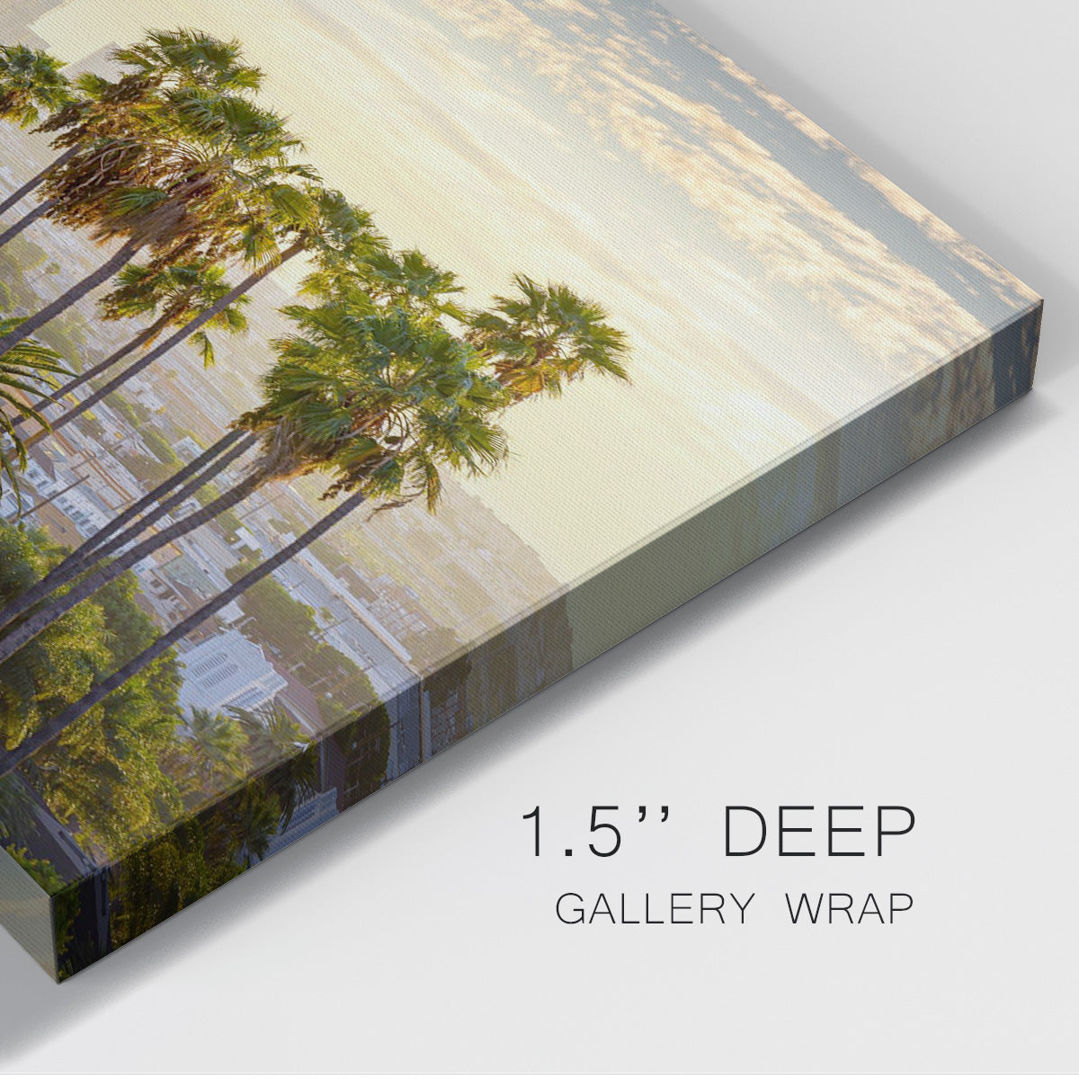 Downtown Los Angeles at Sunset - Canvas Art Print