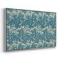 Tulip (Teal), 1875 - Floater Framed Canvas Print